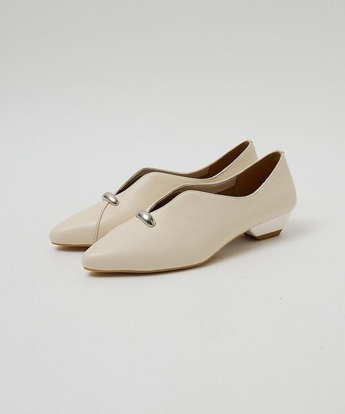Au BANNISTER / オゥ バニスター パンプス | Ｖカットパンプス【予約】 | 詳細14