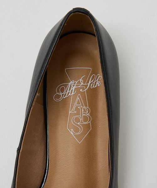 Au BANNISTER / オゥ バニスター パンプス | 【シルクネクタイ生地使用】グルカモチーフ フラットパンプス【予約】 | 詳細6