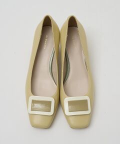 Au BANNISTER / オゥ バニスター パンプス | スクエアモチーフパンプス【予約】