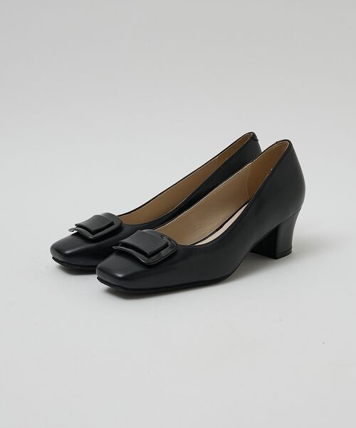 Au BANNISTER / オゥ バニスター パンプス | スクエアモチーフパンプス【予約】 | 詳細11