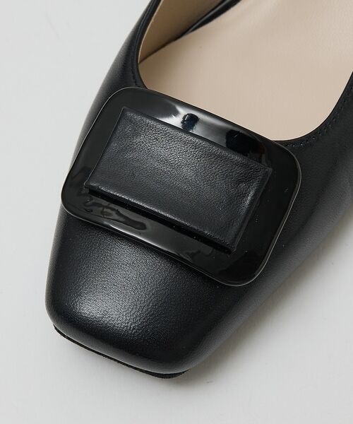 Au BANNISTER / オゥ バニスター パンプス | スクエアモチーフパンプス【予約】 | 詳細2