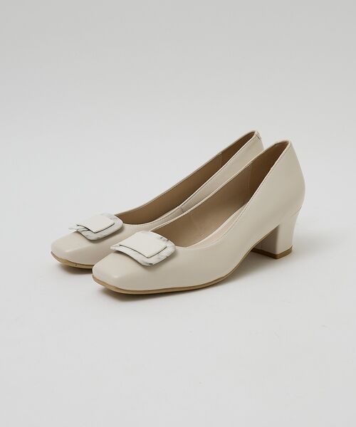 Au BANNISTER / オゥ バニスター パンプス | スクエアモチーフパンプス【予約】 | 詳細14