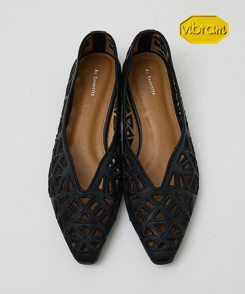 Au BANNISTER / オゥ バニスター パンプス | レーザーカットパンプス【予約】(ブラック)