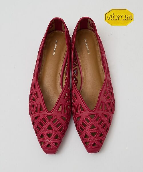 Au BANNISTER / オゥ バニスター パンプス | レーザーカットパンプス【予約】(ピンク)