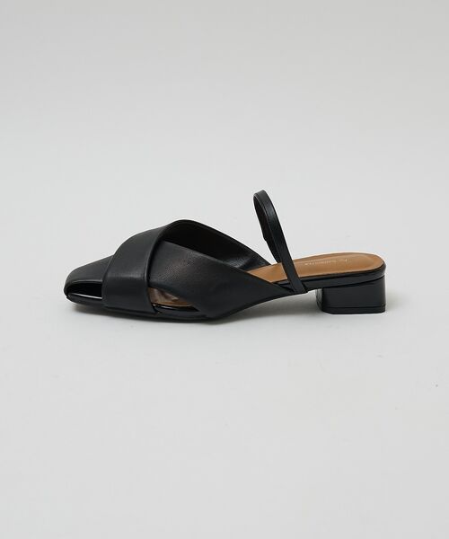 Au BANNISTER / オゥ バニスター パンプス | ストラップソフトレザー ミュールパンプス【予約】 | 詳細1