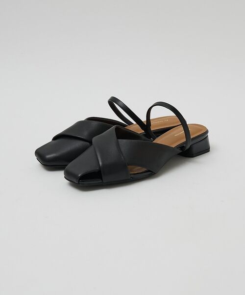 Au BANNISTER / オゥ バニスター パンプス | ストラップソフトレザー ミュールパンプス【予約】 | 詳細11