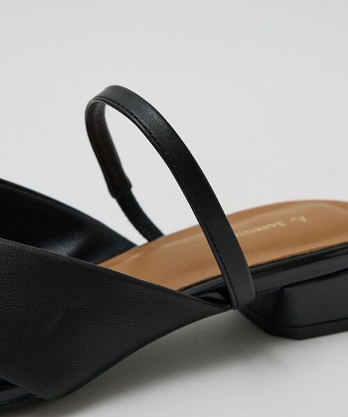 Au BANNISTER / オゥ バニスター パンプス | ストラップソフトレザー ミュールパンプス【予約】 | 詳細3