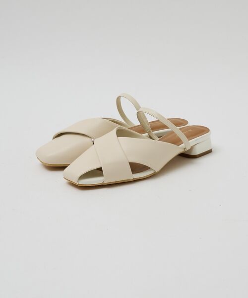 Au BANNISTER / オゥ バニスター パンプス | ストラップソフトレザー ミュールパンプス【予約】 | 詳細14