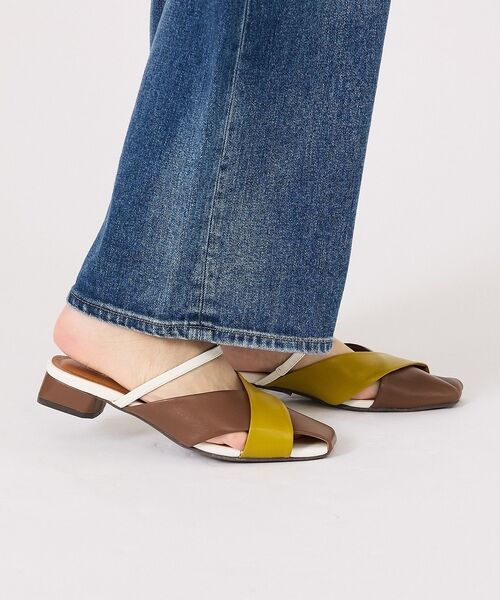 Au BANNISTER / オゥ バニスター パンプス | ストラップソフトレザー ミュールパンプス【予約】 | 詳細18