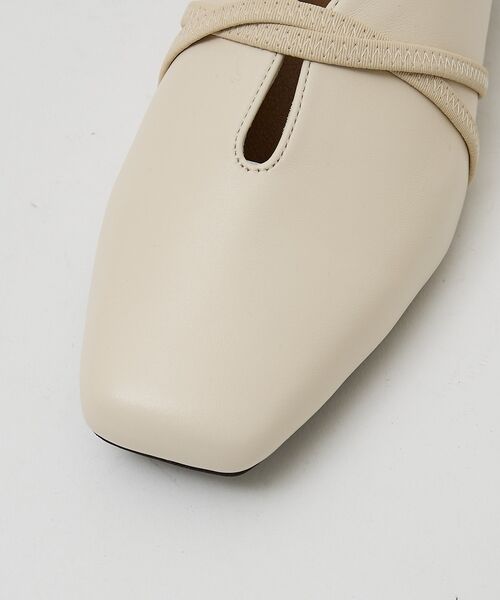 Au BANNISTER / オゥ バニスター フラットシューズ | ストラップソフトレザーフラットパンプス | 詳細2