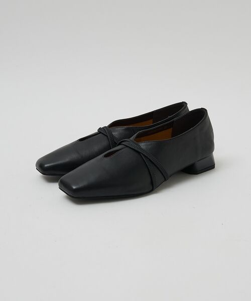 Au BANNISTER / オゥ バニスター フラットシューズ | ストラップソフトレザーフラットパンプス | 詳細14