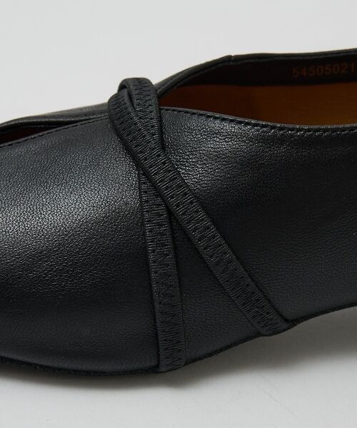 Au BANNISTER / オゥ バニスター フラットシューズ | ストラップソフトレザーフラットパンプス | 詳細6