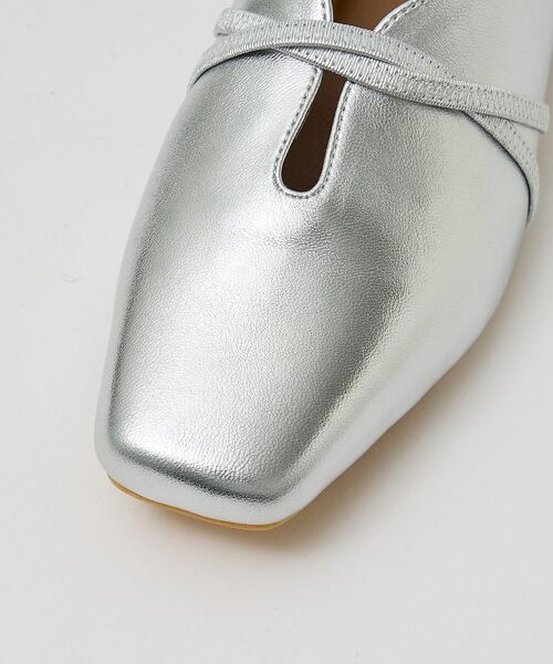 Au BANNISTER / オゥ バニスター フラットシューズ | ストラップソフトレザーフラットパンプス | 詳細16