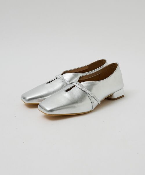 Au BANNISTER / オゥ バニスター フラットシューズ | ストラップソフトレザーフラットパンプス | 詳細17