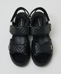 Au BANNISTER / オゥ バニスター サンダル | 【軽量】Wベルトスポーツサンダル【予約】