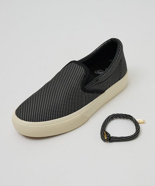 Au BANNISTER / オゥ バニスター スニーカー | 【シルクネクタイ生地使用】スリッポンスニーカー【予約】 | 詳細1