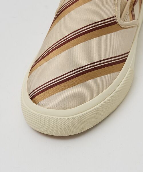 Au BANNISTER / オゥ バニスター スニーカー | 【シルクネクタイ生地使用】スリッポンスニーカー【予約】 | 詳細13