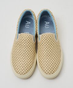 Au BANNISTER / オゥ バニスター シューズ | ラフィアライク スリッポンスニーカー【予約】