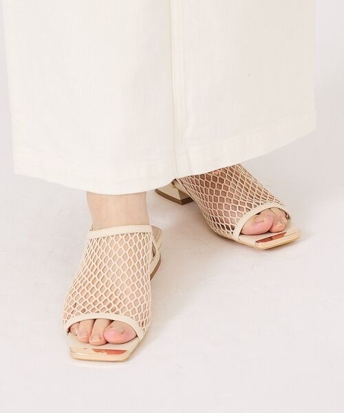 Au BANNISTER / オゥ バニスター サンダル | メタルトゥメッシュサンダル | 詳細26