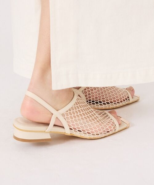 Au BANNISTER / オゥ バニスター サンダル | メタルトゥメッシュサンダル | 詳細27