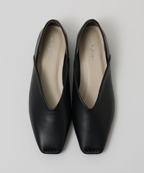 Au BANNISTER / オゥ バニスター フラットシューズ | 【販売店舗限定】スクエアトゥVカットパンプス【予約】 | 詳細4
