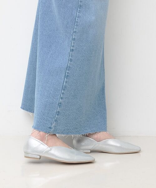 Au BANNISTER / オゥ バニスター フラットシューズ | 【販売店舗限定】スクエアトゥVカットパンプス【予約】 | 詳細15