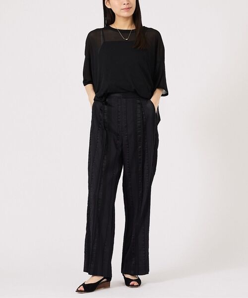 Au BANNISTER / オゥ バニスター パンプス | 【オープントゥ】バタフライカットウェッジソールパンプス【予約】 | 詳細1