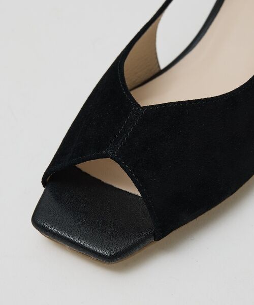 Au BANNISTER / オゥ バニスター パンプス | 【オープントゥ】バタフライカットウェッジソールパンプス【予約】 | 詳細10