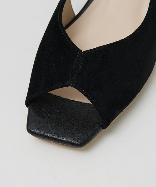 Au BANNISTER / オゥ バニスター パンプス | 【オープントゥ】バタフライカットウェッジソールパンプス【予約】 | 詳細7