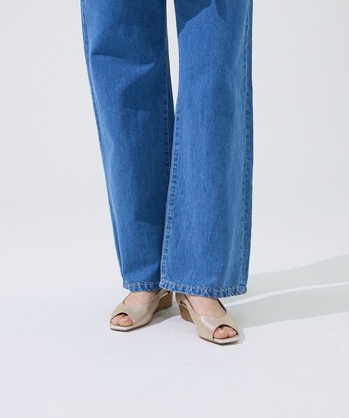 Au BANNISTER / オゥ バニスター パンプス | 【オープントゥ】バタフライカットウェッジソールパンプス【予約】 | 詳細21