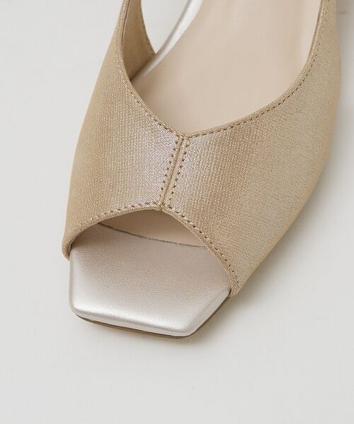Au BANNISTER / オゥ バニスター パンプス | 【オープントゥ】バタフライカットウェッジソールパンプス【予約】 | 詳細28