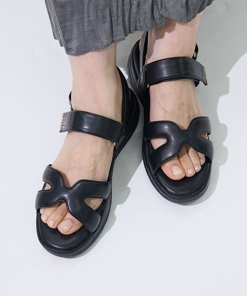 Au BANNISTER / オゥ バニスター サンダル | パフィダブルベルトサンダル【予約】 | 詳細4