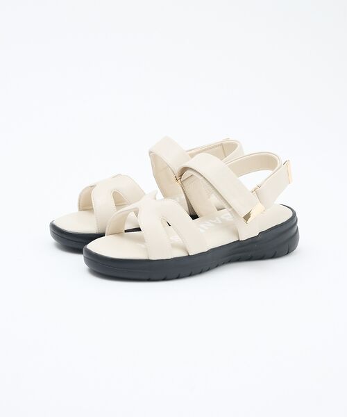 Au BANNISTER / オゥ バニスター サンダル | パフィダブルベルトサンダル【予約】 | 詳細25