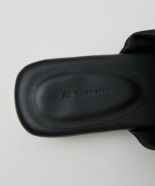 Au BANNISTER / オゥ バニスター サンダル | 【ストレッチサテン】サムメタルサンダル【予約】 | 詳細9