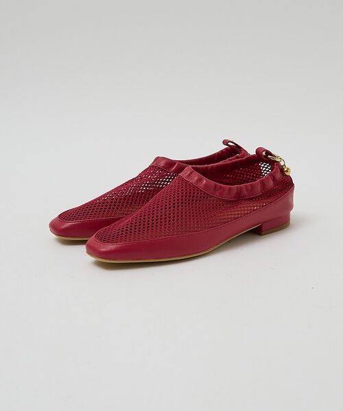 Au BANNISTER / オゥ バニスター シューズ | バックポイントメッシュシューズ【予約】(ピンク)