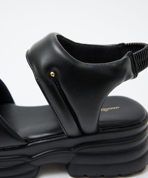 Au BANNISTER / オゥ バニスター サンダル | 【販売店舗限定】パフィクッションサンダル【予約】 | 詳細7