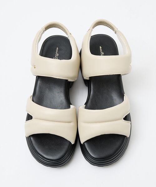 Au BANNISTER / オゥ バニスター サンダル | 【販売店舗限定】パフィクッションサンダル【予約】 | 詳細12