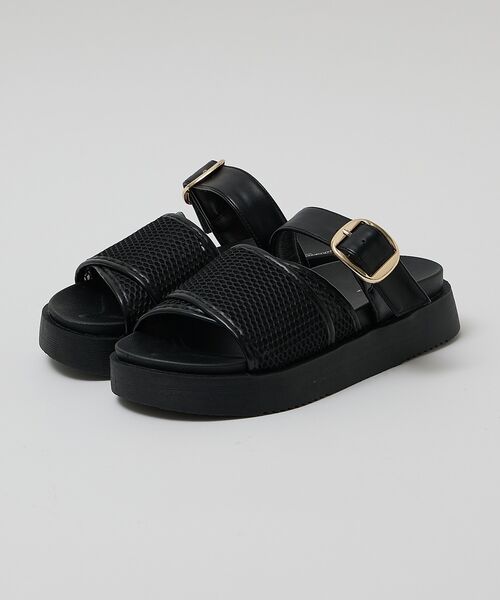 Au BANNISTER / オゥ バニスター サンダル | 【販売店舗限定】ワイドベルトサンダル【予約】 | 詳細14