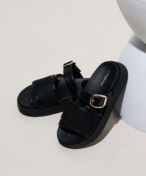 Au BANNISTER / オゥ バニスター サンダル | 【販売店舗限定】ワイドベルトサンダル【予約】 | 詳細5