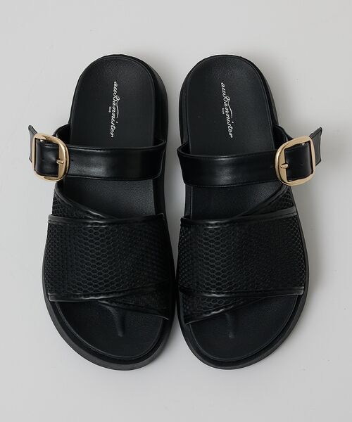 Au BANNISTER / オゥ バニスター サンダル | 【販売店舗限定】ワイドベルトサンダル【予約】 | 詳細6