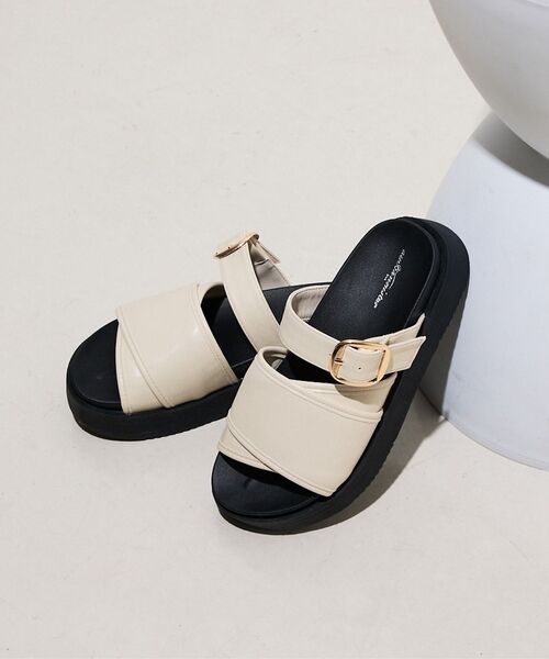 Au BANNISTER / オゥ バニスター サンダル | 【販売店舗限定】ワイドベルトサンダル【予約】 | 詳細16