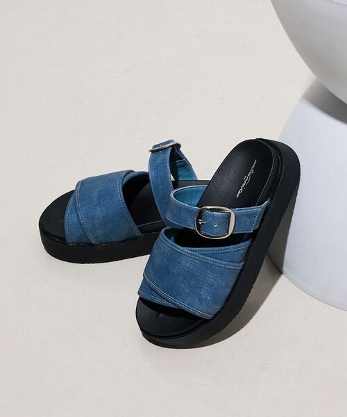 Au BANNISTER / オゥ バニスター サンダル | 【販売店舗限定】ワイドベルトサンダル【予約】 | 詳細25