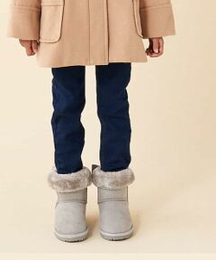 [KIDS]バックリボンムートンブーツ[WEB限定サイズ]