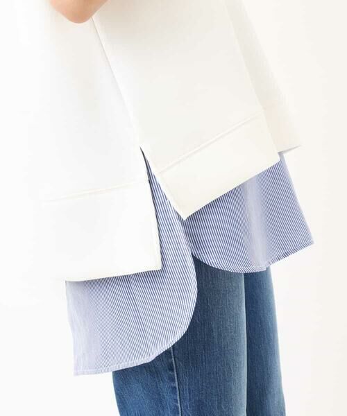 a.v.v / アー・ヴェ・ヴェ カットソー | シャツドッキングロングタンクトップ | 詳細1