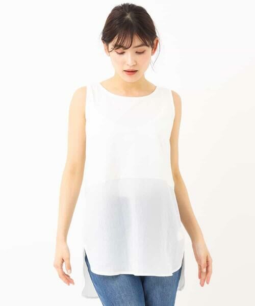 a.v.v / アー・ヴェ・ヴェ カットソー | シャツドッキングロングタンクトップ | 詳細14