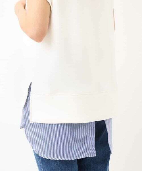 a.v.v / アー・ヴェ・ヴェ カットソー | シャツドッキングロングタンクトップ | 詳細2
