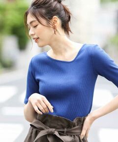 a.v.v / アー・ヴェ・ヴェ カットソー | 【WEB限定カラー】アシメネックカットソー