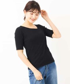 a.v.v / アー・ヴェ・ヴェ カットソー | 【WEB限定カラー】アシメネックカットソー