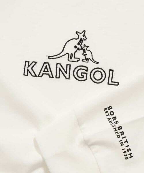 a.v.v / アー・ヴェ・ヴェ カットソー | KANGOL/カンゴール　ロゴ刺繍ワイドシルエットカットソー | 詳細11