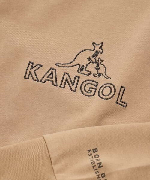 a.v.v / アー・ヴェ・ヴェ カットソー | KANGOL/カンゴール　ロゴ刺繍ワイドシルエットカットソー | 詳細12